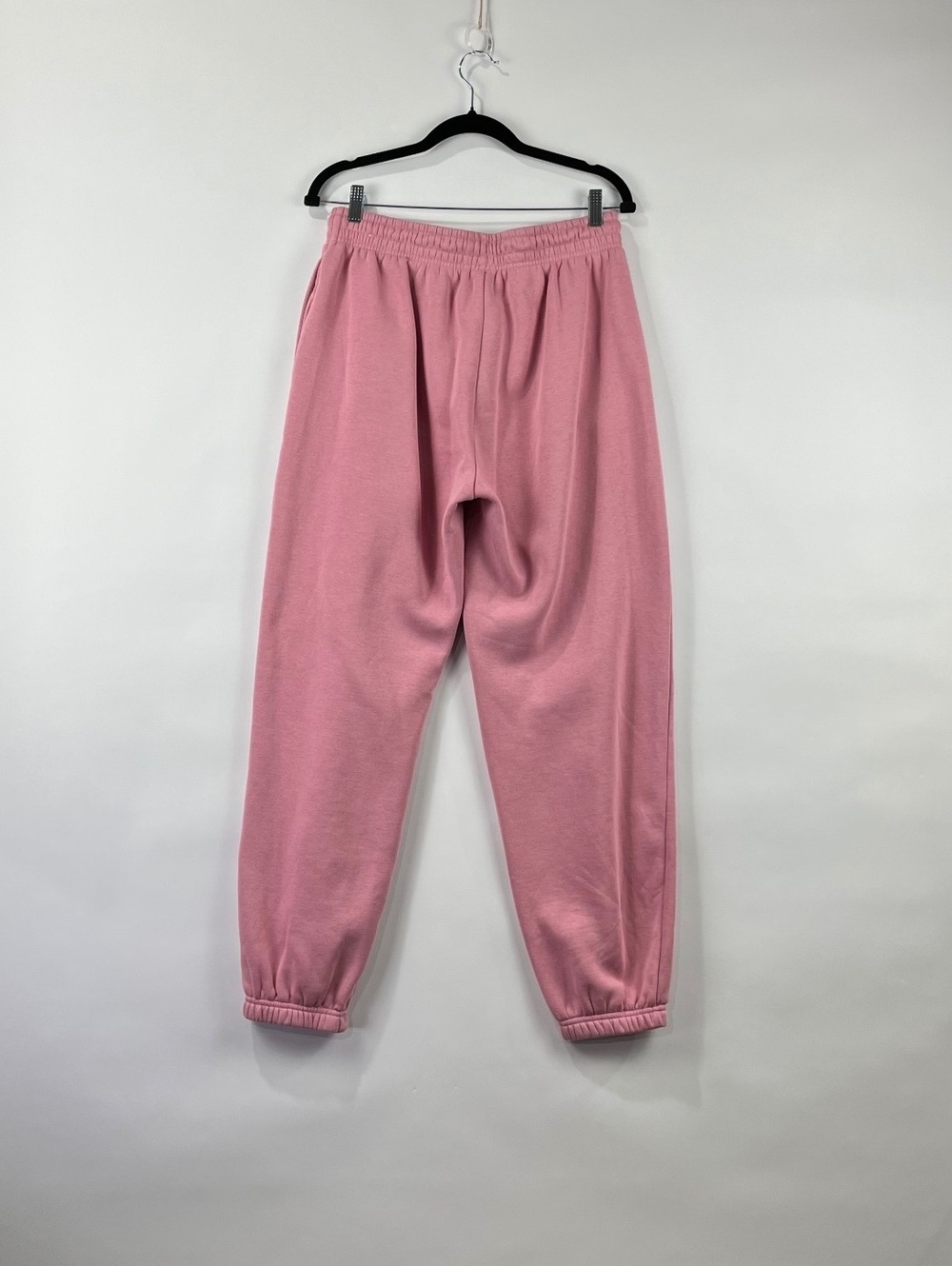 Nike Cotton Blend Baggy Fleece Joggers Elastic Waist Pockets M - Picture 3 of 11